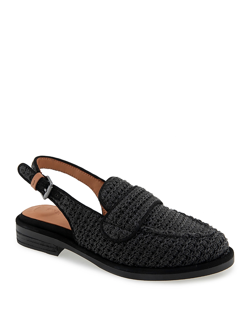 GENTLE SOULS BY KENNETH COLE GENTLE SOULS BY KENNETH COLE WOMEN'S CALEB SLINGBACK LOAFER FLATS