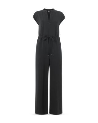 Sleeveless Drawstring Jumpsuit