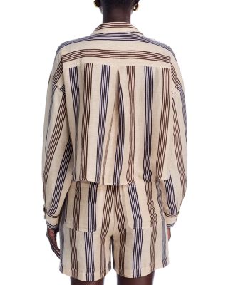 Striped Beatrice Shirt & Logan Shorts