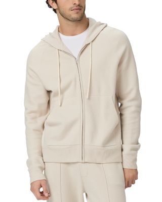 PAIGE - Cassano Regular Fit Front Zip Hooded Sweater