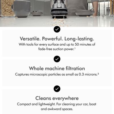 Car+Boat Handheld Vacuum | Silver | New