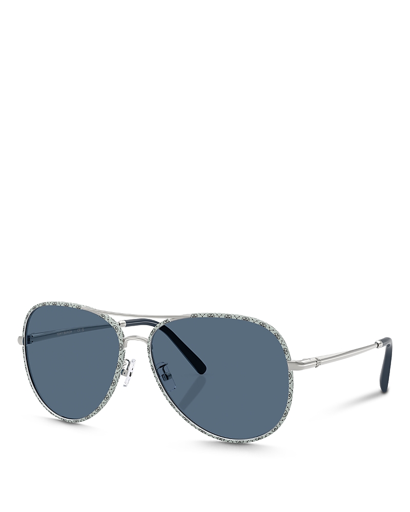 Tory Burch Woman Sunglass Ty6114 In Blue