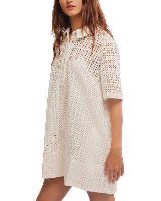 Remino Eyelet Mini Dress