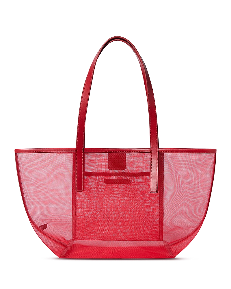 Loeffler Randall Large Nylon Tote In Red