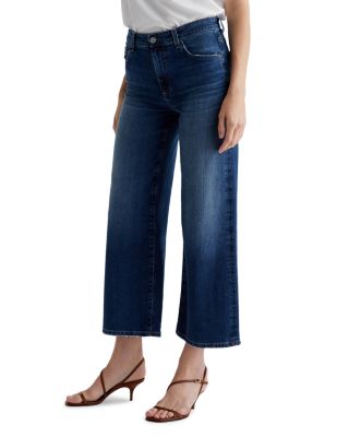 Mid Rise Cropped Wide Leg Jeans in 7 Years LA Jolla