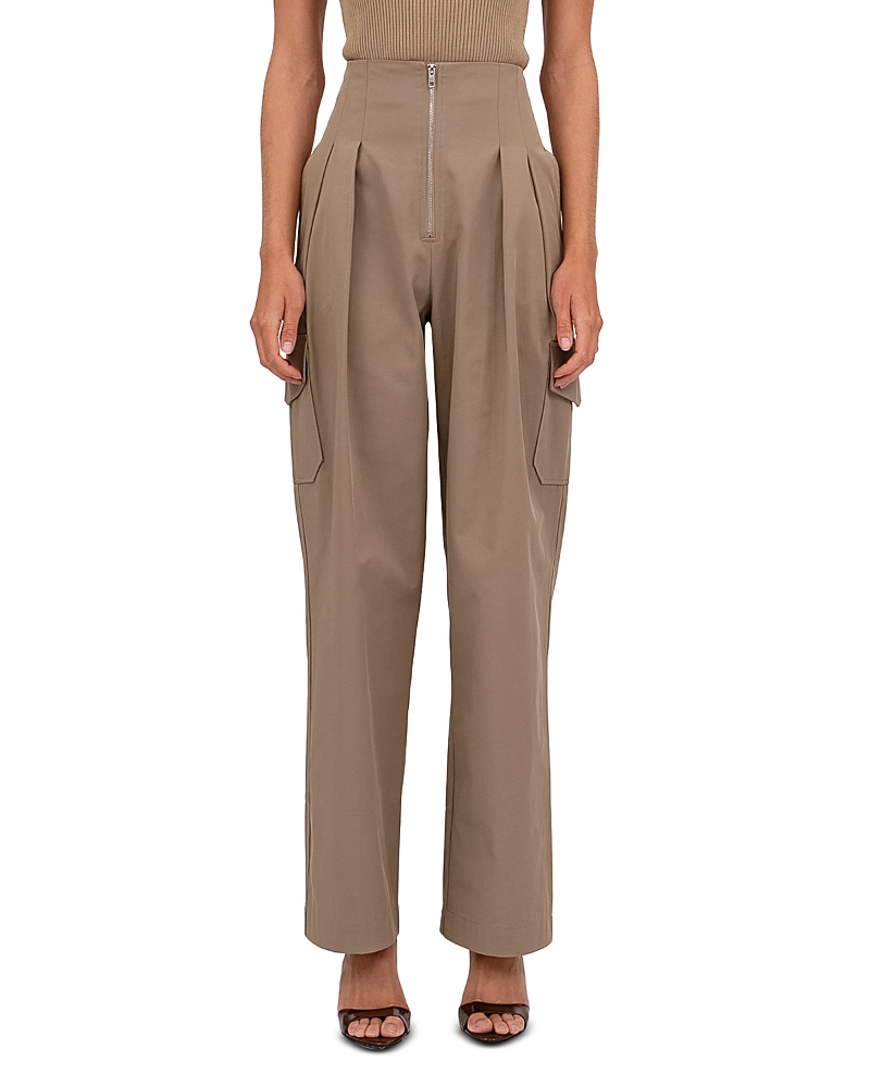 Nonchalant Label Walker Pants In Army