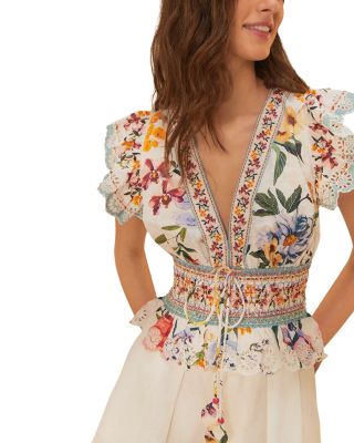FARM Rio - Greek Garden Blouse
