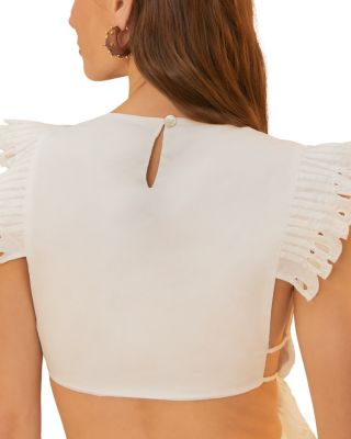 Butterfly Richelieu Blouse