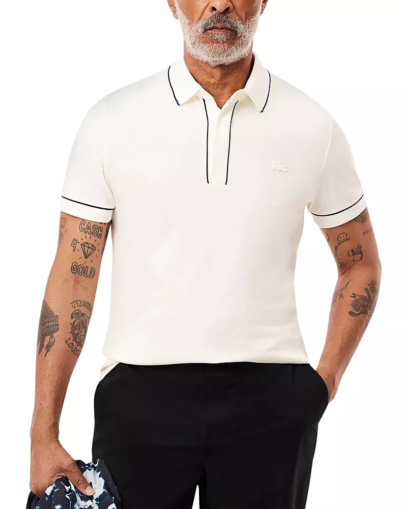 Lacoste Tipped Short Sleeve Polo Shirt