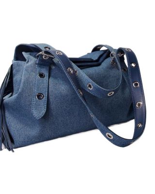 Maje Miss M XL Denim Bag | Bloomingdale's Handbags
