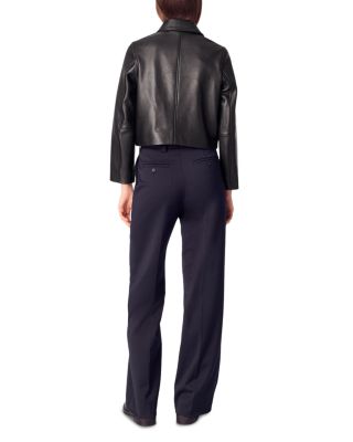 Pintucked Suit Trousers