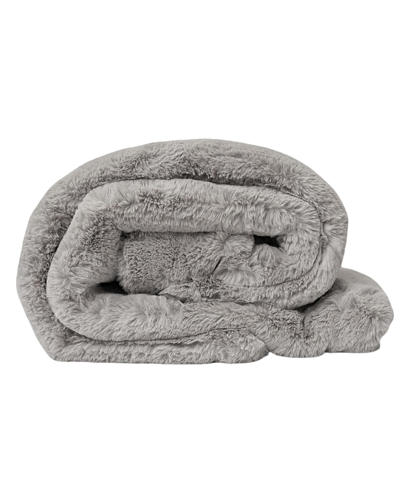 Cozy Earth Cuddle Throw Blanket In Dove Grey