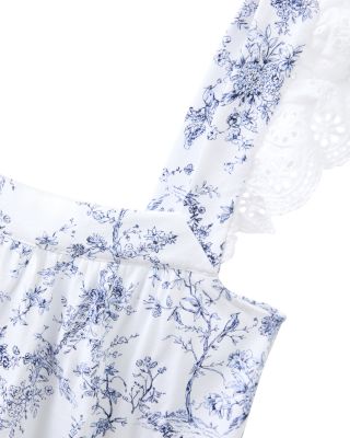 Clara Lace Trim Nightgown