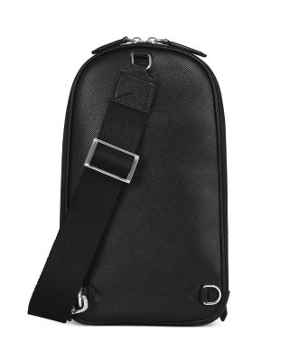 Sartorial Leather Sling Bag 