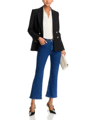 The Reboot High Rise Ankle Bootcut Jeans in Loner