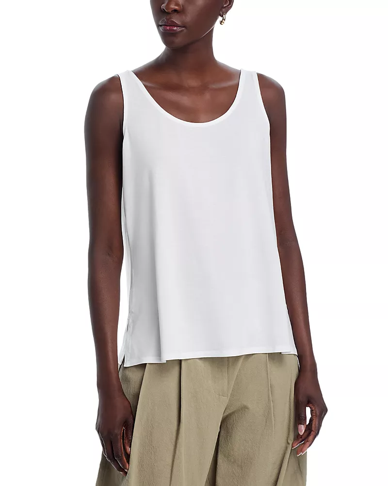 Eileen Fisher Scoop Neck Tank Top