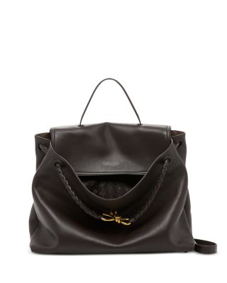 Large Ciao Ciao Intrecciato Leather Top Handle Bag