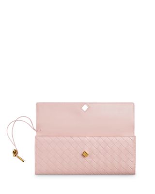 Andiamo Intrecciato Leather Clutch