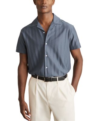 REISS - Textured Camp Shirt