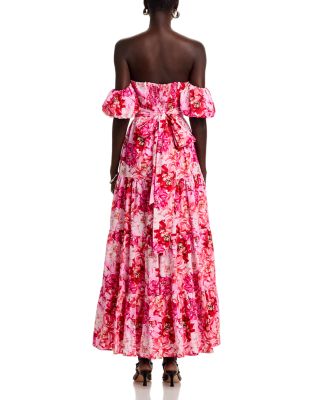 Off-the-Shoulder Maxi Dress - Exclusive 