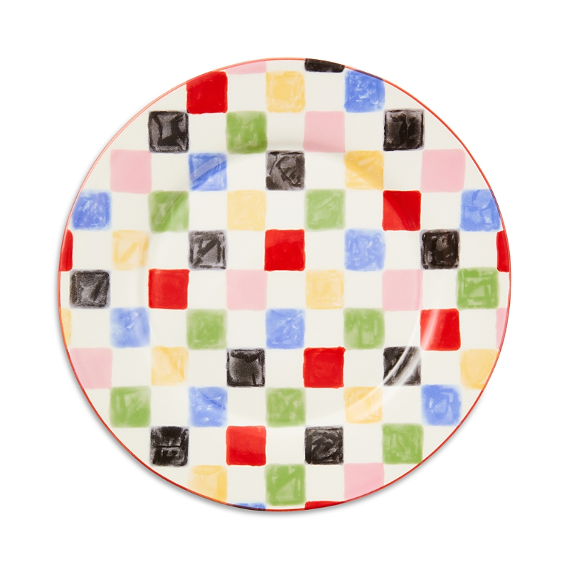 Mackenzie-childs Check Dinner Plate