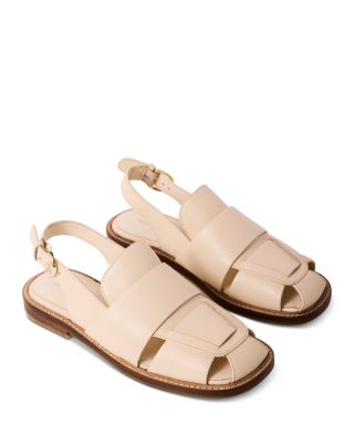 Women's Libby Square Toe Slingback Fisherman Sandals 