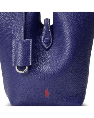 Polo Play Leather Small Tote & Crossbody