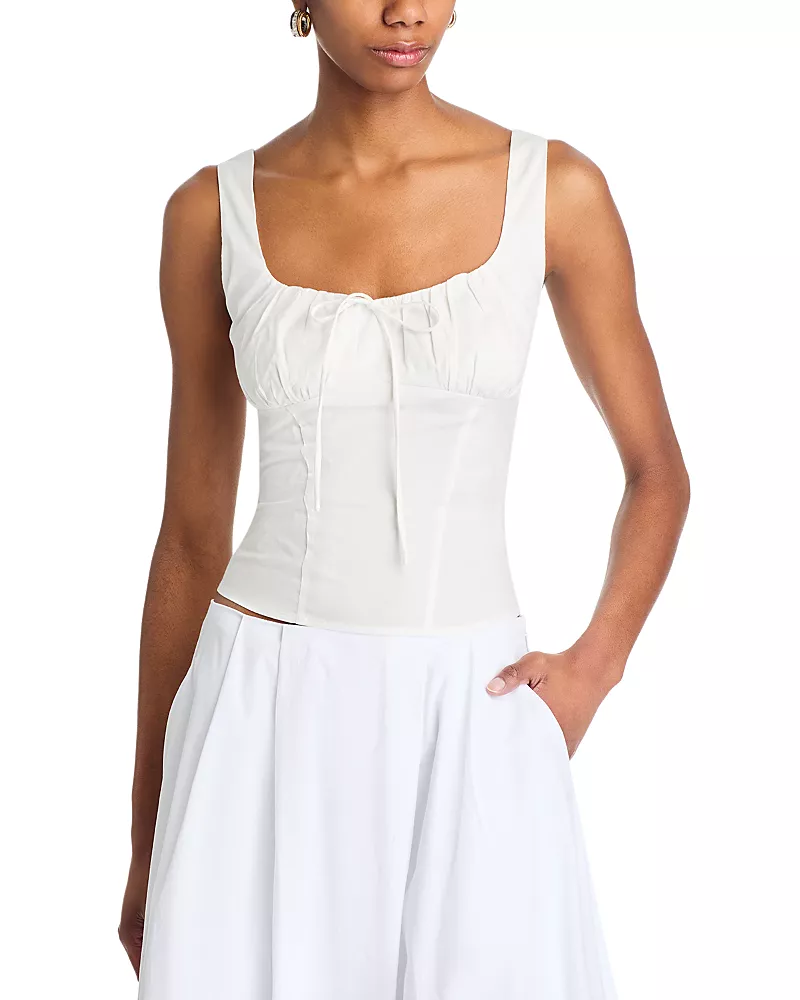 Lucy Paris Arya Poplin Top