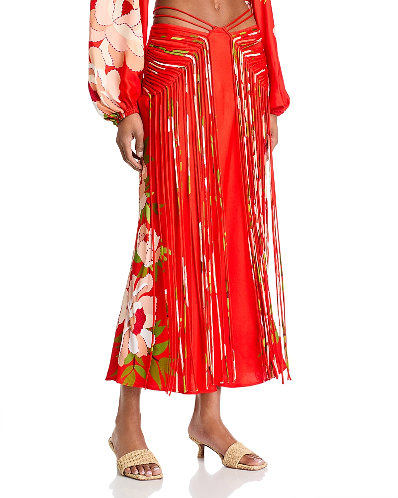 Farm Rio Peony Maxi Skirt - Exclusive