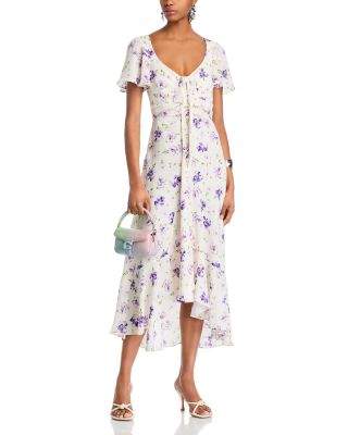 Tossed Poppies Isha Dress