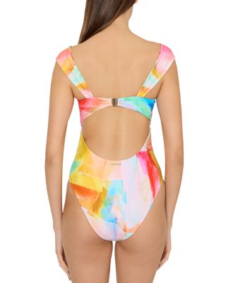 Betsy Watercolor One Piece Swimsuit