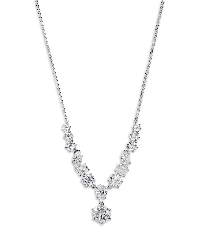 Nadri Btrx Mixed Cubic Zirconia Statement Necklace, 18
