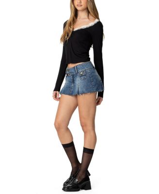 Tracey Lace Trim Top