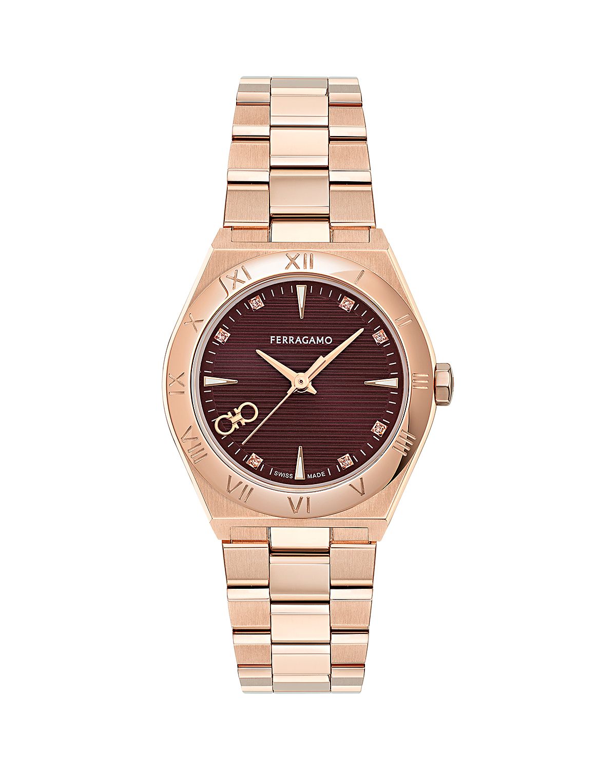 Ferragamo Vega Upper East Bracelet Watch, 28mm