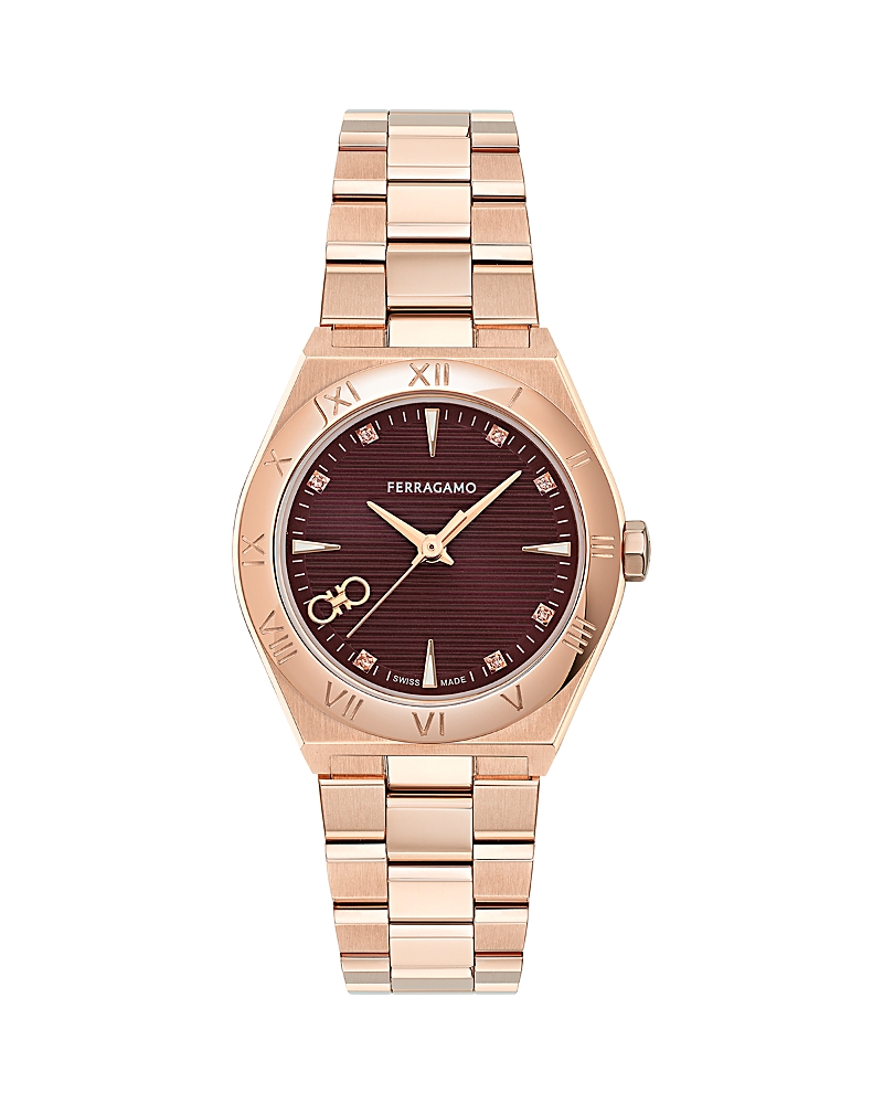 Ferragamo Vega Upper East Watch, 28mm