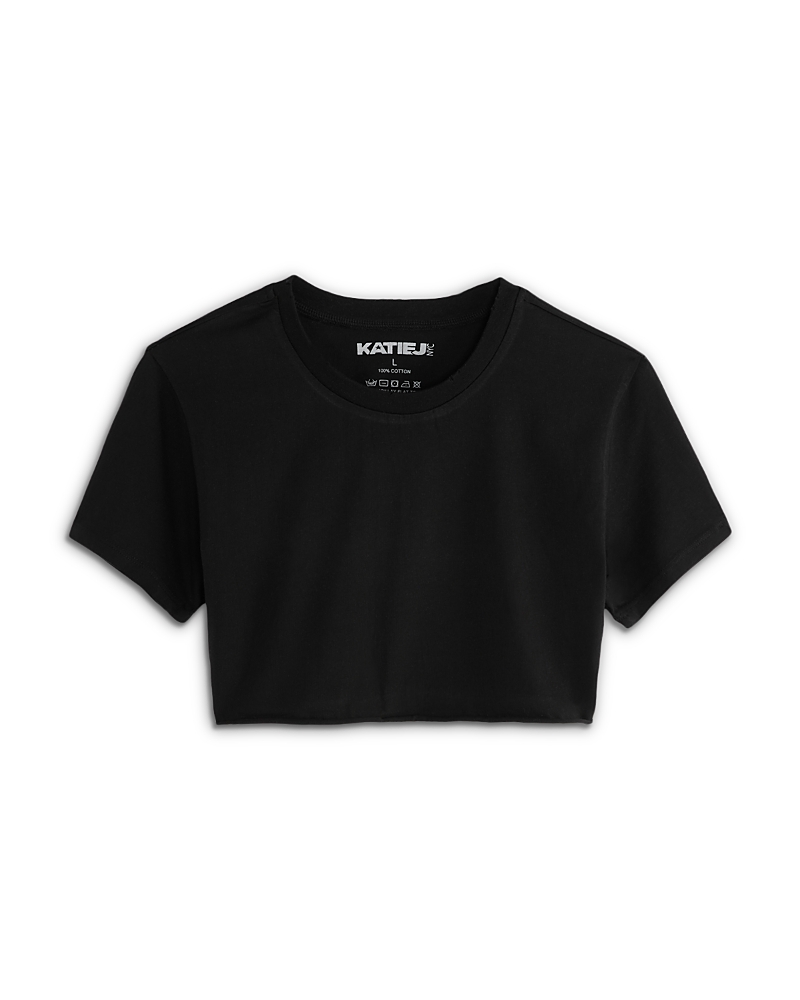KatieJnyc Girls' Tristan Cropped Tee - Big Kid