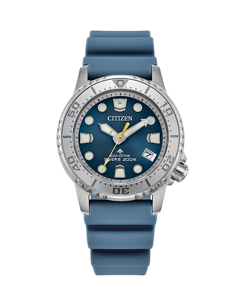 Citizen Eco Drive Promaster Sea Dive Watch, 37mm In Blue/blue