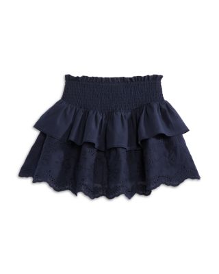 Girls' Faye Smocked Eyelet Top & Skirt - Big Kid	