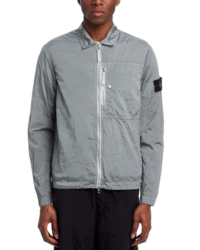 Pearl Gray Overshirt