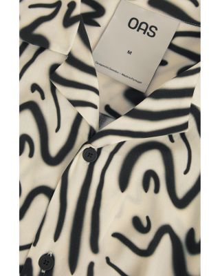 Aerosol Printed Camp Shirt