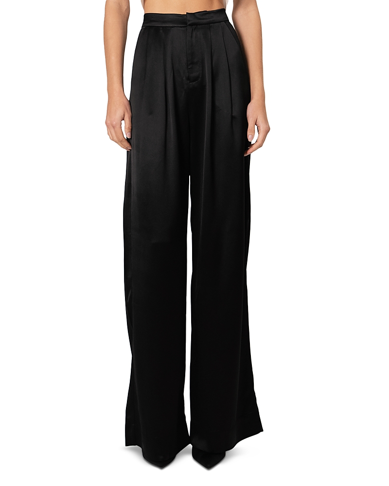Nonchalant Label Hose Paris In Black