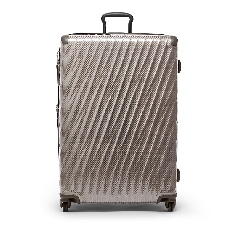 Tumi 19 Degree Lightweight Extended Trip Extra Large Checked Bag In Titanium Grey