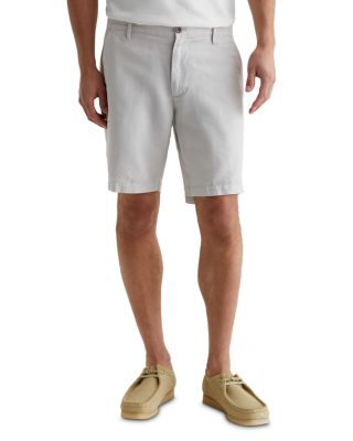 The Wanderer Slim Fit Linen Shorts