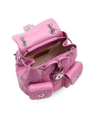 Tabby Quilted Leather Convertible Backpack