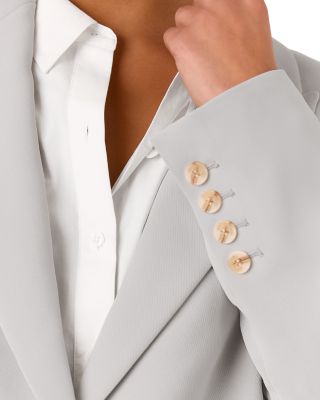 Petites Crepe Boyfriend Blazer