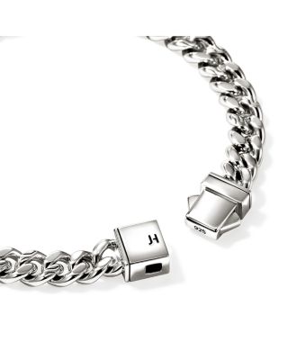 Curb Chain Bracelet in Sterling Silver