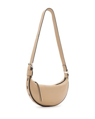 Half Moon Leather Crossbody