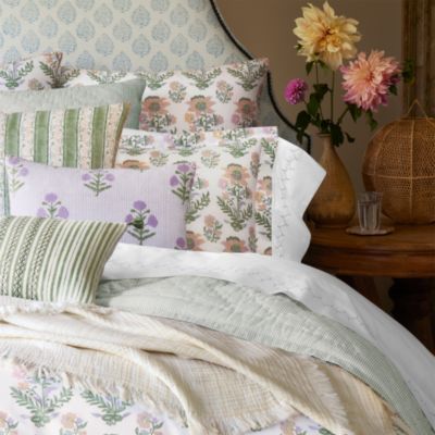 Hina Floral Percale Standard Sham