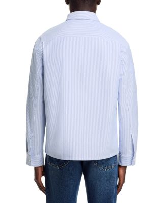 Printed Long Sleeve Button Down Oxford Shirt