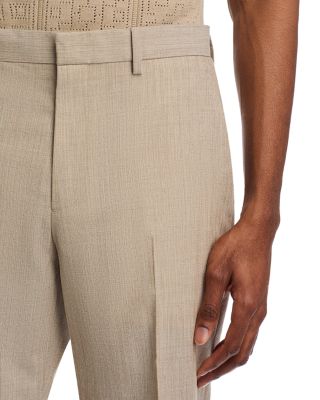 Mayer M&eacute;lange Solid Slim Fit Suit Pants in Soft Tailoring